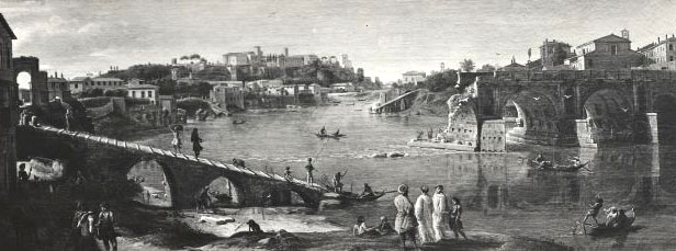 Gaspar Van Wittel,Ponte Rotto ( ?, avant 1736, date indéterminée)